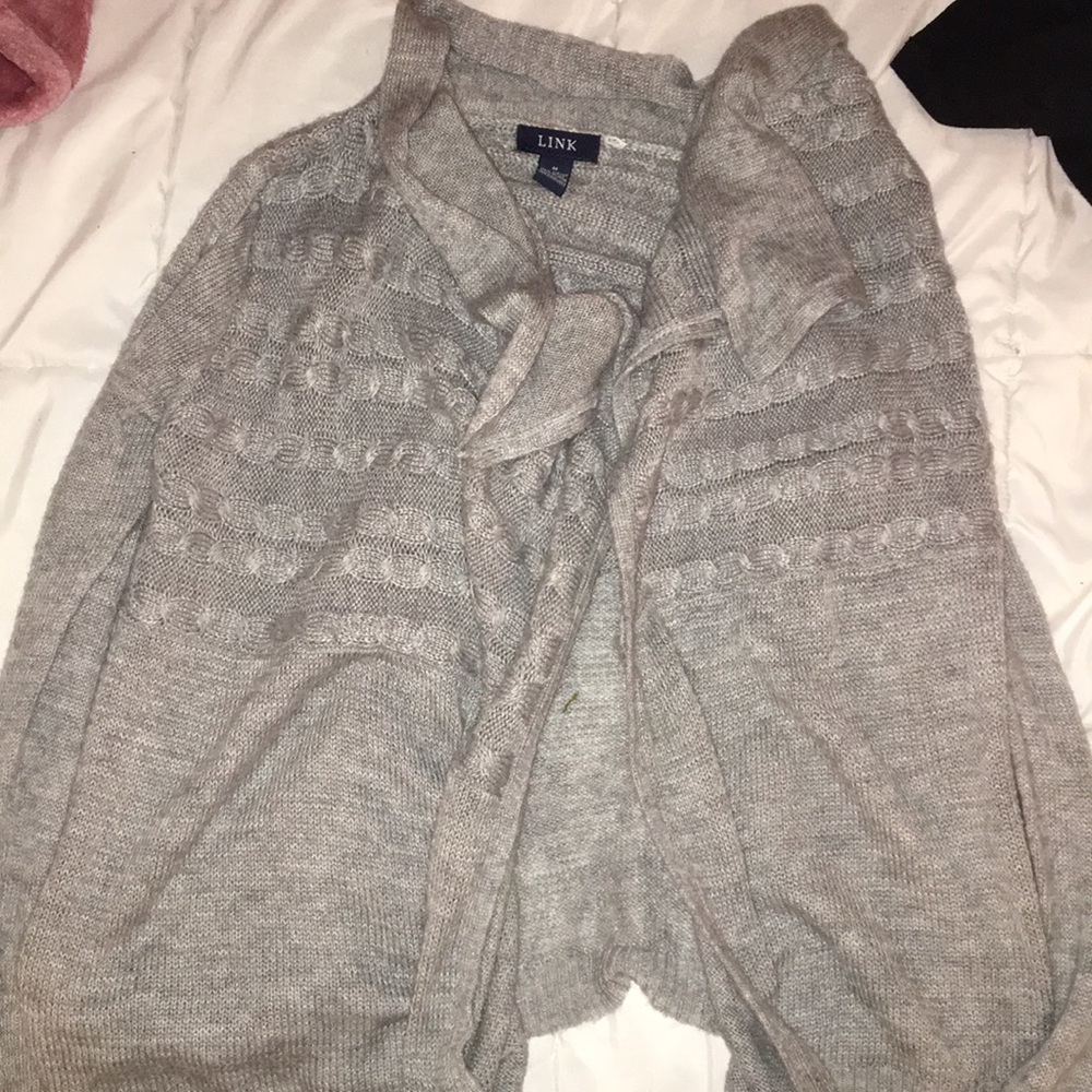 Open face sweater